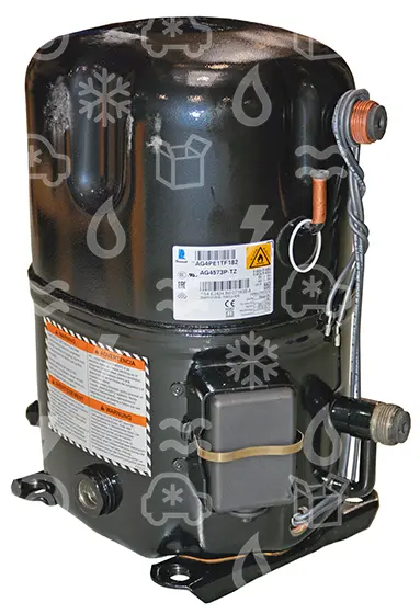kompresor Tecumseh AG4573P-TZ, HBP - R404A, 400V, 50 Hz, 3 fáze, náhrada za 32 TAGP4573Z
